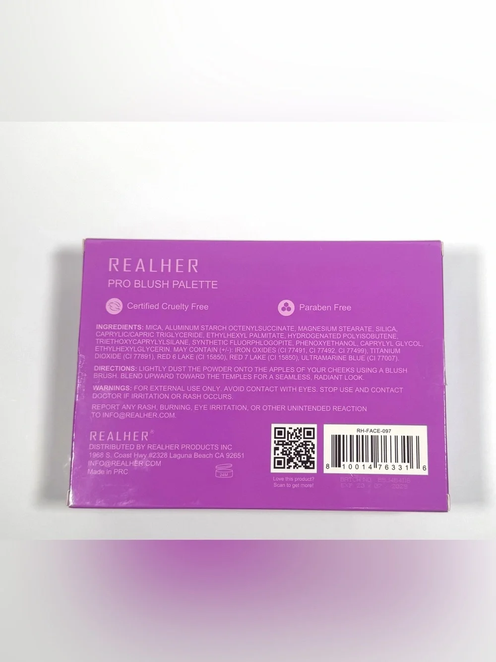 RealHer Pro Blush Palette - You Are Beautiful